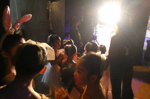 Ballet Recital-behind the scenes