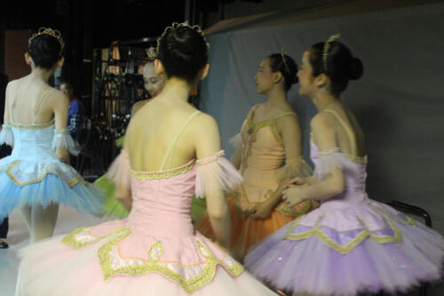 Ballet Recital-behind the scenes